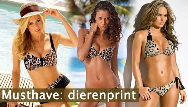 ingewikkeld Beyond Concentratie Musthave: bikini met leopardprint